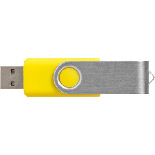 Rotate USB-Stick , gelb MB , 32 GB , Kunststoff, Aluminium MB , 5,80cm x 1,90cm x 1,00cm (Länge x Höhe x Breite), Bild 6