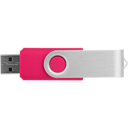 Rotate USB-Stick , magenta MB , 32 GB , Kunststoff, Aluminium MB , 5,80cm x 1,90cm x 1,00cm (Länge x Höhe x Breite), Bild 5