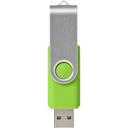 Rotate USB-Stick , limone MB , 16 GB , Kunststoff, Aluminium MB , 5,80cm x 1,90cm x 1,00cm (Länge x Höhe x Breite), Bild 3