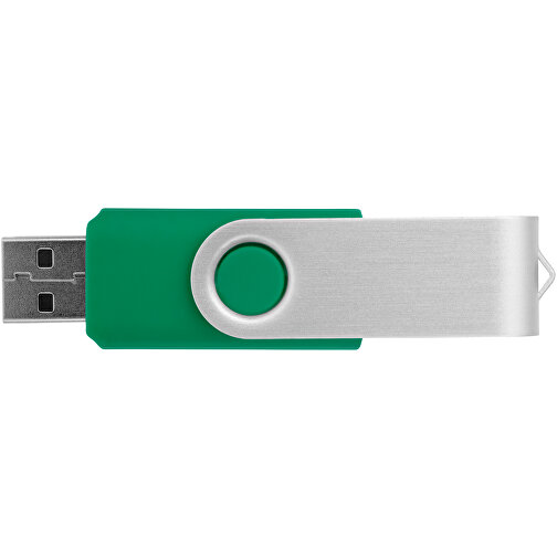 Rotate USB-Stick , grün MB , 16 GB , Kunststoff, Aluminium MB , 5,80cm x 1,90cm x 1,00cm (Länge x Höhe x Breite), Bild 7