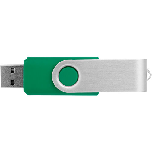 Rotate USB-Stick , grün MB , 8 GB , Kunststoff, Aluminium MB , 5,80cm x 1,90cm x 1,00cm (Länge x Höhe x Breite), Bild 8