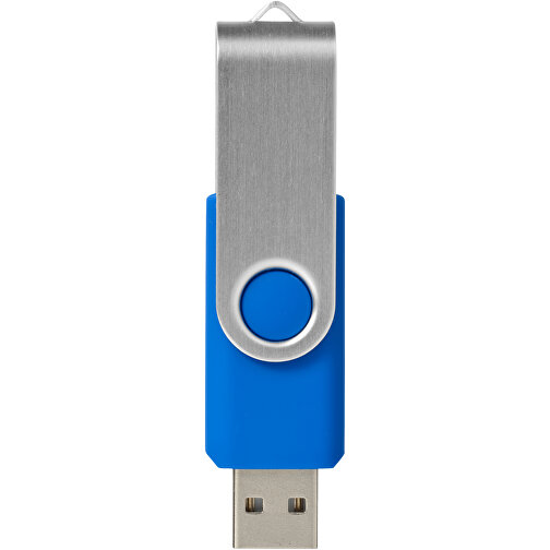 Rotate USB-Stick , mittelblau MB , 2 GB , Kunststoff, Aluminium MB , 5,80cm x 1,90cm x 1,00cm (Länge x Höhe x Breite), Bild 3