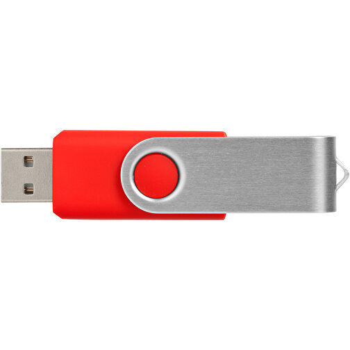 Rotate USB-Stick , hellrot MB , 4 GB , Kunststoff, Aluminium MB , 5,80cm x 1,90cm x 1,00cm (Länge x Höhe x Breite), Bild 7