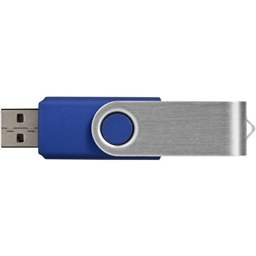 Rotate USB-Stick , blau MB , 2 GB , Kunststoff, Aluminium MB , 5,80cm x 1,90cm x 1,00cm (Länge x Höhe x Breite), Bild 5