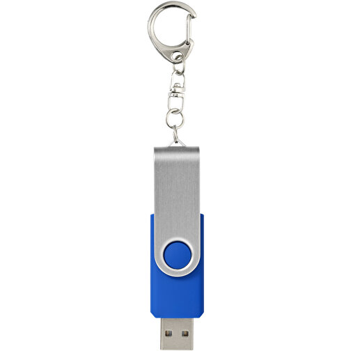 Rotate Mit Schlüsselanhänger USB-Stick , royalblau MB , 32 GB , Kunststoff, Aluminium MB , 5,80cm x 1,90cm x 1,00cm (Länge x Höhe x Breite), Bild 3