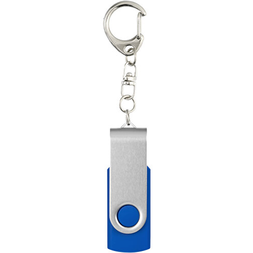 Rotate Mit Schlüsselanhänger USB-Stick , royalblau MB , 32 GB , Kunststoff, Aluminium MB , 5,80cm x 1,90cm x 1,00cm (Länge x Höhe x Breite), Bild 4