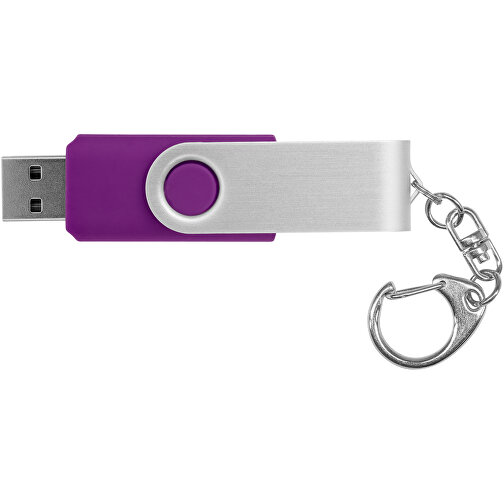 Rotate Mit Schlüsselanhänger USB-Stick , lila MB , 16 GB , Kunststoff, Aluminium MB , 5,80cm x 1,90cm x 1,00cm (Länge x Höhe x Breite), Bild 10
