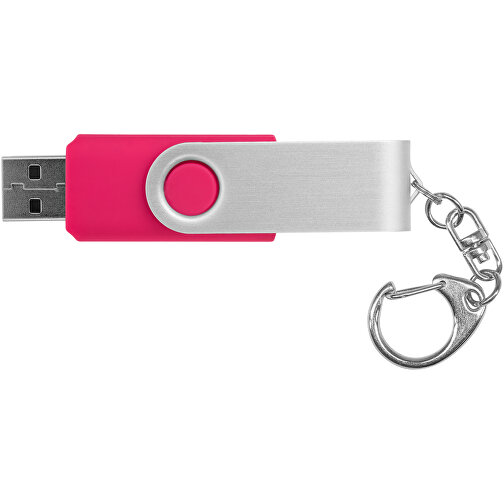 Rotate Mit Schlüsselanhänger USB-Stick , magenta MB , 32 GB , Kunststoff, Aluminium MB , 5,80cm x 1,90cm x 1,00cm (Länge x Höhe x Breite), Bild 8