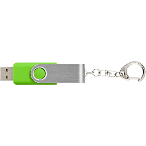 Rotate Mit Schlüsselanhänger USB-Stick , limone MB , 8 GB , Kunststoff, Aluminium MB , 5,80cm x 1,90cm x 1,00cm (Länge x Höhe x Breite), Bild 6