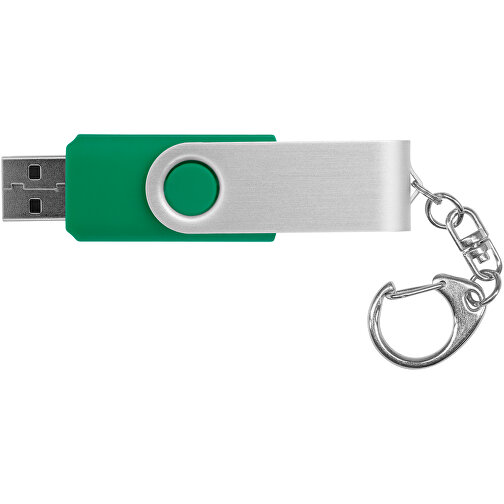 Rotate Mit Schlüsselanhänger USB-Stick , grün MB , 32 GB , Kunststoff, Aluminium MB , 5,80cm x 1,90cm x 1,00cm (Länge x Höhe x Breite), Bild 10
