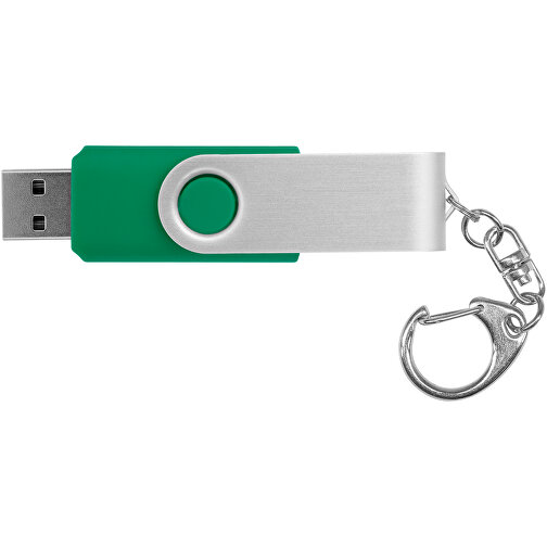 Rotate Mit Schlüsselanhänger USB-Stick , grün MB , 8 GB , Kunststoff, Aluminium MB , 5,80cm x 1,90cm x 1,00cm (Länge x Höhe x Breite), Bild 9