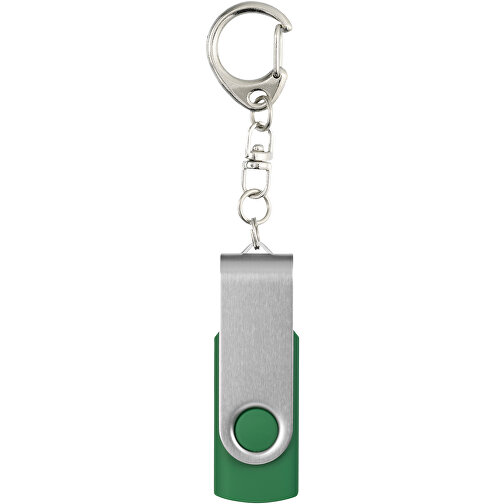 Rotate Mit Schlüsselanhänger USB-Stick , grün MB , 1 GB , Kunststoff, Aluminium MB , 5,80cm x 1,90cm x 1,00cm (Länge x Höhe x Breite), Bild 5