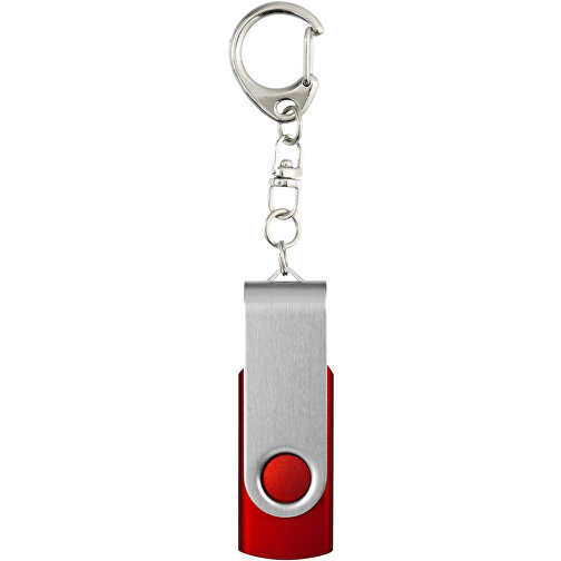 Rotate Mit Schlüsselanhänger USB-Stick , rot MB , 32 GB , Kunststoff, Aluminium MB , 5,80cm x 1,90cm x 1,00cm (Länge x Höhe x Breite), Bild 4