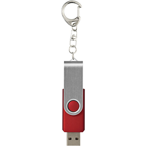 Rotate Mit Schlüsselanhänger USB-Stick , rot MB , 16 GB , Kunststoff, Aluminium MB , 5,80cm x 1,90cm x 1,00cm (Länge x Höhe x Breite), Bild 3