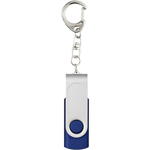 Rotate Mit Schlüsselanhänger USB-Stick , blau MB , 32 GB , Kunststoff, Aluminium MB , 5,80cm x 1,90cm x 1,00cm (Länge x Höhe x Breite), Bild 5