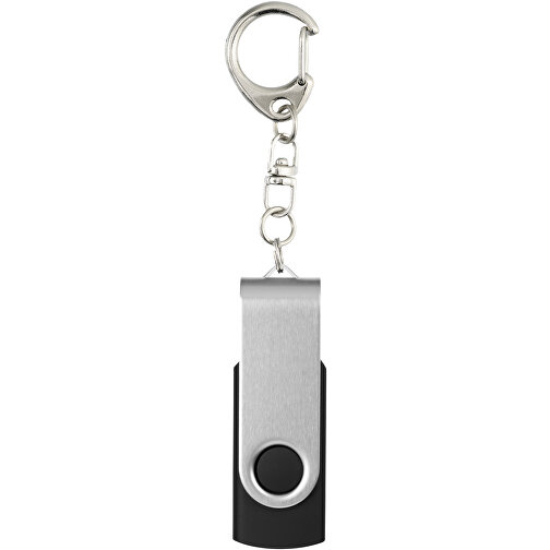 Rotate Mit Schlüsselanhänger USB-Stick , schwarz MB , 32 GB , Kunststoff, Aluminium MB , 5,80cm x 1,90cm x 1,00cm (Länge x Höhe x Breite), Bild 5