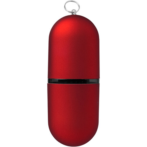 USB-Stick Business , rot MB , 16 GB , Kunststoff, Aluminium MB , 6,00cm x 2,40cm x 1,20cm (Länge x Höhe x Breite), Bild 4