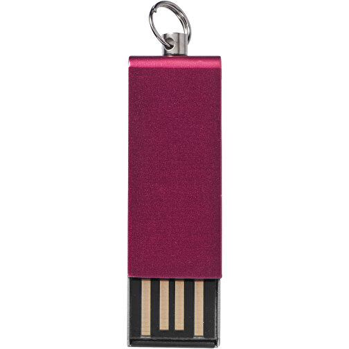 Mini Rotate USB-Stick , rot MB , 32 GB , Aluminium MB , 3,30cm x 1,60cm x 0,60cm (Länge x Höhe x Breite), Bild 3