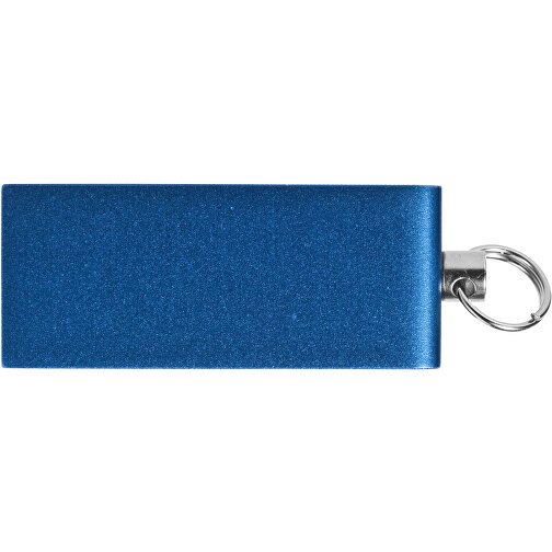 Mini Rotate USB-Stick , blau MB , 16 GB , Aluminium MB , 3,30cm x 1,60cm x 0,60cm (Länge x Höhe x Breite), Bild 4