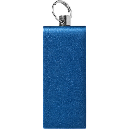 Mini Rotate USB-Stick , blau MB , 1 GB , Aluminium MB , 3,30cm x 1,60cm x 0,60cm (Länge x Höhe x Breite), Bild 5