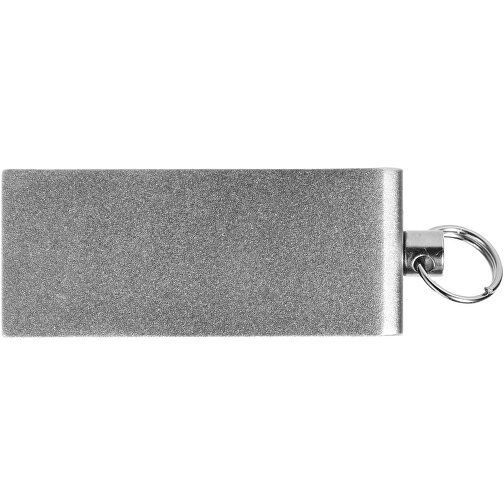 Mini Rotate USB-Stick , silber MB , 32 GB , Aluminium MB , 3,30cm x 1,60cm x 0,60cm (Länge x Höhe x Breite), Bild 4