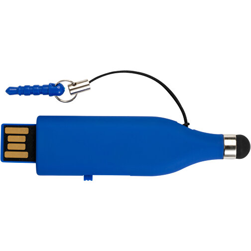 Stylus USB-Stick , blau MB , 4 GB , Kunststoff MB , 6,90cm x 2,00cm x 0,80cm (Länge x Höhe x Breite), Bild 3