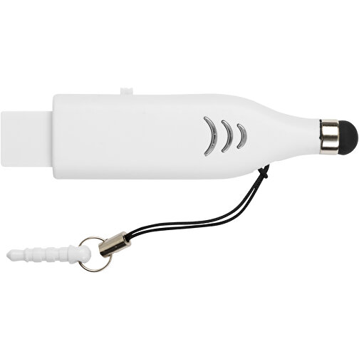 Stylus USB-Stick , weiß MB , 2 GB , Kunststoff MB , 6,90cm x 2,00cm x 0,80cm (Länge x Höhe x Breite), Bild 5