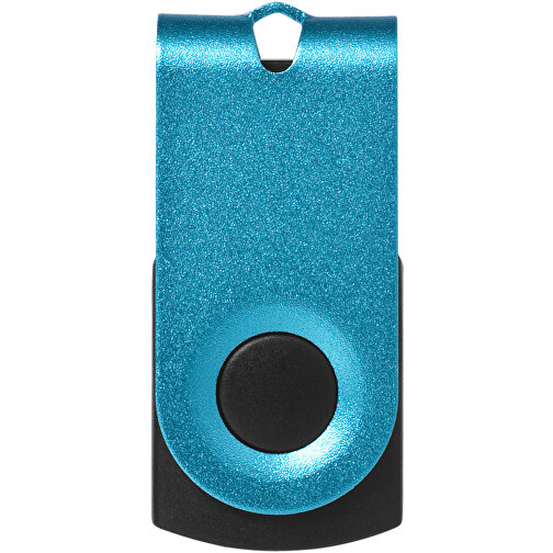 Mini USB-Stick , navy MB , 4 GB , Aluminium MB , 3,20cm x 1,60cm x 1,40cm (Länge x Höhe x Breite), Bild 3