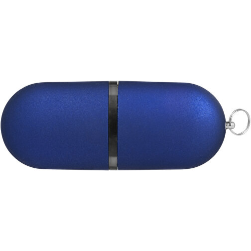 USB-Stick Business , blau MB , 4 GB , Kunststoff, Aluminium MB , 6,00cm x 2,40cm x 1,20cm (Länge x Höhe x Breite), Bild 4