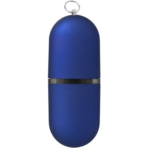 USB-Stick Business , blau MB , 2 GB , Kunststoff, Aluminium MB , 6,00cm x 2,40cm x 1,20cm (Länge x Höhe x Breite), Bild 5