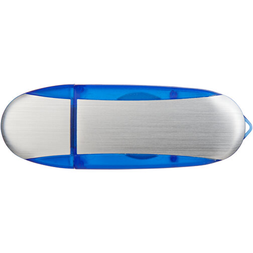 Memo USB-Stick , dunkelblau / silber MB , 32 GB , Kunststoff, Aluminium MB , 6,00cm x 2,40cm x 1,20cm (Länge x Höhe x Breite), Bild 7