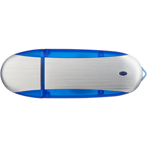 Memo USB-Stick , dunkelblau / silber MB , 32 GB , Kunststoff, Aluminium MB , 6,00cm x 2,40cm x 1,20cm (Länge x Höhe x Breite), Bild 8