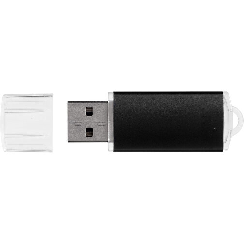 Silicon Valley USB-Stick , schwarz MB , 32 GB , Kunststoff, Aluminium MB , 5,30cm x 1,70cm x 0,80cm (Länge x Höhe x Breite), Bild 6
