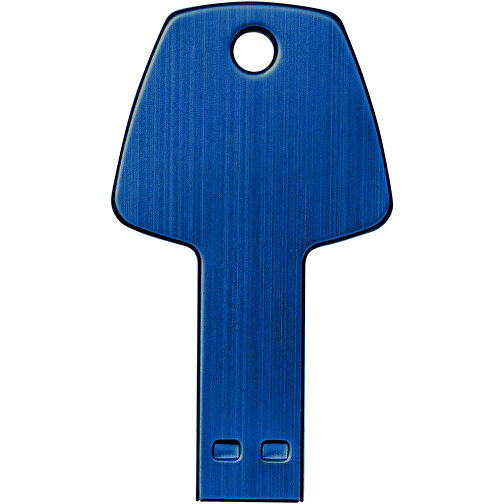 USB-Stick Schlüssel , navy MB , 16 GB , Aluminium MB , 5,70cm x 3,20cm x 0,30cm (Länge x Höhe x Breite), Bild 4
