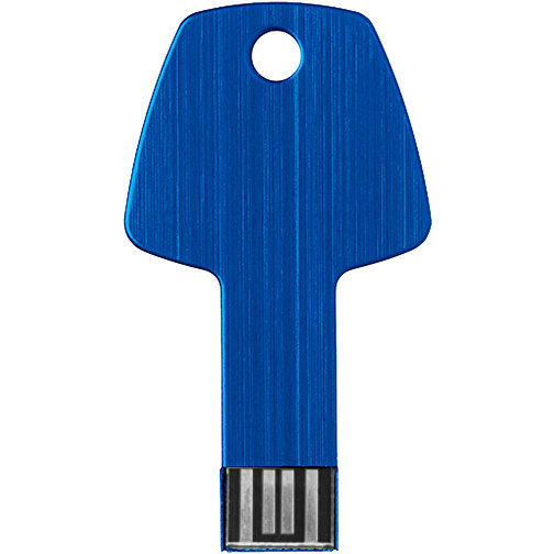 USB-Stick Schlüssel , navy MB , 8 GB , Aluminium MB , 5,70cm x 3,20cm x 0,30cm (Länge x Höhe x Breite), Bild 8