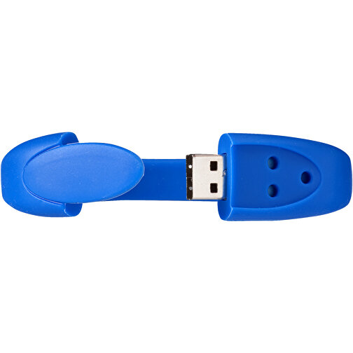 Bracelet USB-Stick , navy MB , 4 GB , Silikon Kunststoff MB , 24,40cm x 2,10cm x 1,10cm (Länge x Höhe x Breite), Bild 3