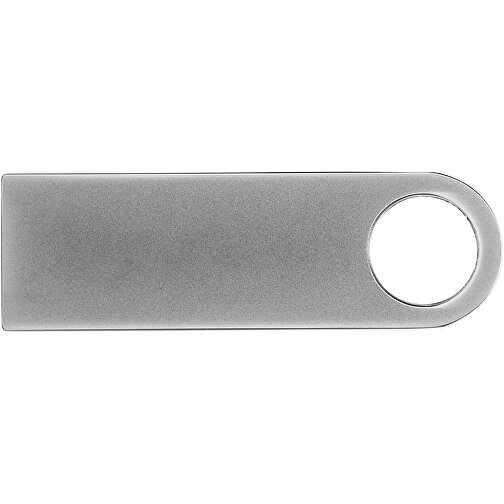 Compact USB-Stick , silber MB , 4 GB , Aluminium MB , 3,90cm x 1,20cm x 0,50cm (Länge x Höhe x Breite), Bild 2