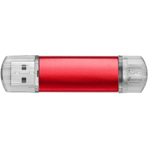 Silicon Valley On-the-Go USB-Stick , rot MB , 4 GB , Aluminium MB , 6,90cm x 1,80cm x 0,70cm (Länge x Höhe x Breite), Bild 8