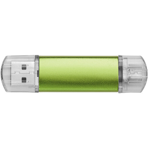 Silicon Valley On-the-Go USB-Stick , grün MB , 32 GB , Aluminium MB , 6,90cm x 1,80cm x 0,70cm (Länge x Höhe x Breite), Bild 6