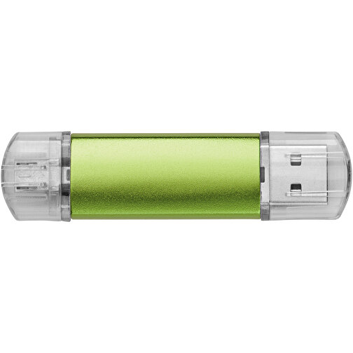 Silicon Valley On-the-Go USB-Stick , grün MB , 16 GB , Aluminium MB , 6,90cm x 1,80cm x 0,70cm (Länge x Höhe x Breite), Bild 5