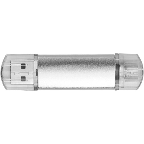 Silicon Valley On-the-Go USB-Stick , silber MB , 2 GB , Aluminium MB , 6,90cm x 1,80cm x 0,70cm (Länge x Höhe x Breite), Bild 8