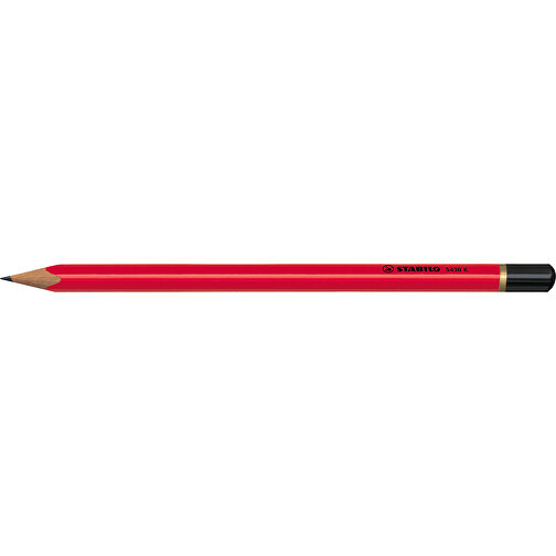 ALL-STABILO Riesengrafitstift , Stabilo, rot, Holz, 23,00cm x 1,20cm x 1,20cm (Länge x Höhe x Breite), Bild 1