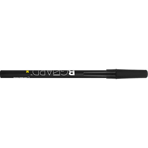 BIC® Round Stic® BGUARD™ Kugelschreiber , BiC, schwarz, Kunststoff, 1,20cm x 15,00cm (Länge x Breite), Bild 3