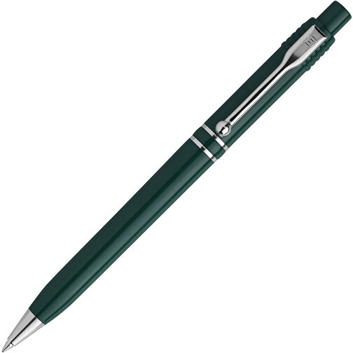 Kugelschreiber Raja Chrome Hardcolour , dunkelgrün, ABS & Metall, 14,00cm (Länge), Bild 2