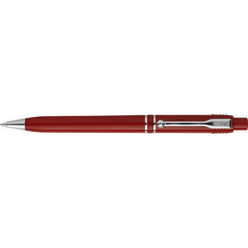 Kugelschreiber Raja Chrome Hardcolour , rot, ABS & Metall, 14,00cm (Länge), Bild 3