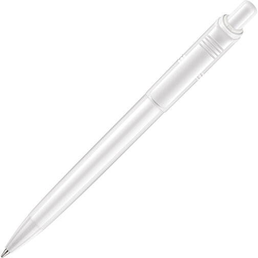 Kugelschreiber Ducal Hardcolour , weiss, ABS, 13,80cm (Länge), Bild 2