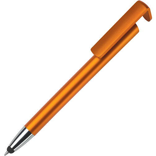 3-in-1 Touch Kugelschreiber , orange, ABS, 14,60cm (Länge), Bild 2