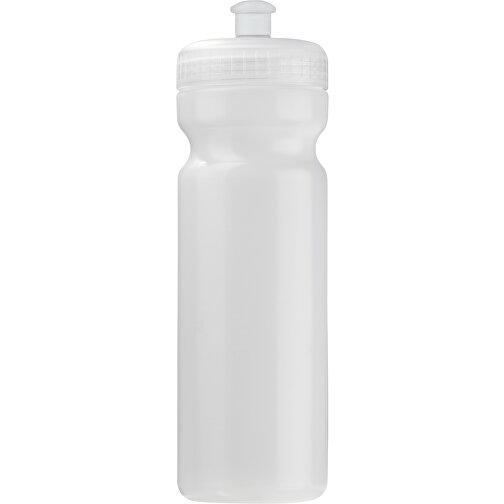Sportflasche Bio 750ml , transparent, Bio PE, 24,80cm (Höhe), Bild 1