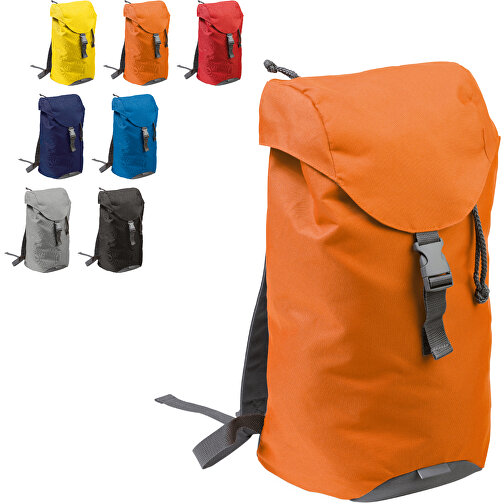 Sportbackpack XL , schwarz, PolJater, 25,00cm x 47,00cm x 18,00cm (Länge x Höhe x Breite), Bild 2