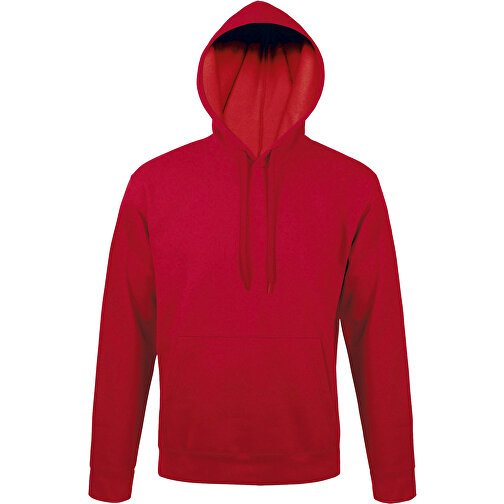 Sweatshirt - Snake , Sol´s, rot, Mischgewebe Polyester/Baumwolle, XL, 72,00cm (Länge), Bild 1